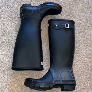 Hunter rain boots